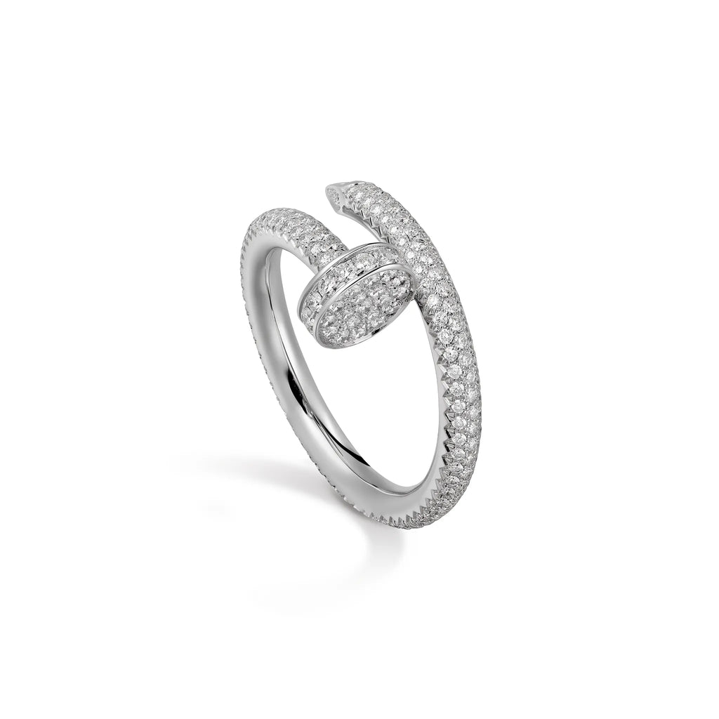 Juste un Clou Full Pavé Ring