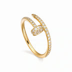 Juste un Clou Half-Pavé Nail Ring