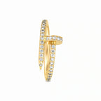 Juste un Clou Half-Pavé Nail Ring