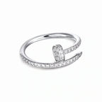 Juste un Clou Half-Pavé Nail Ring