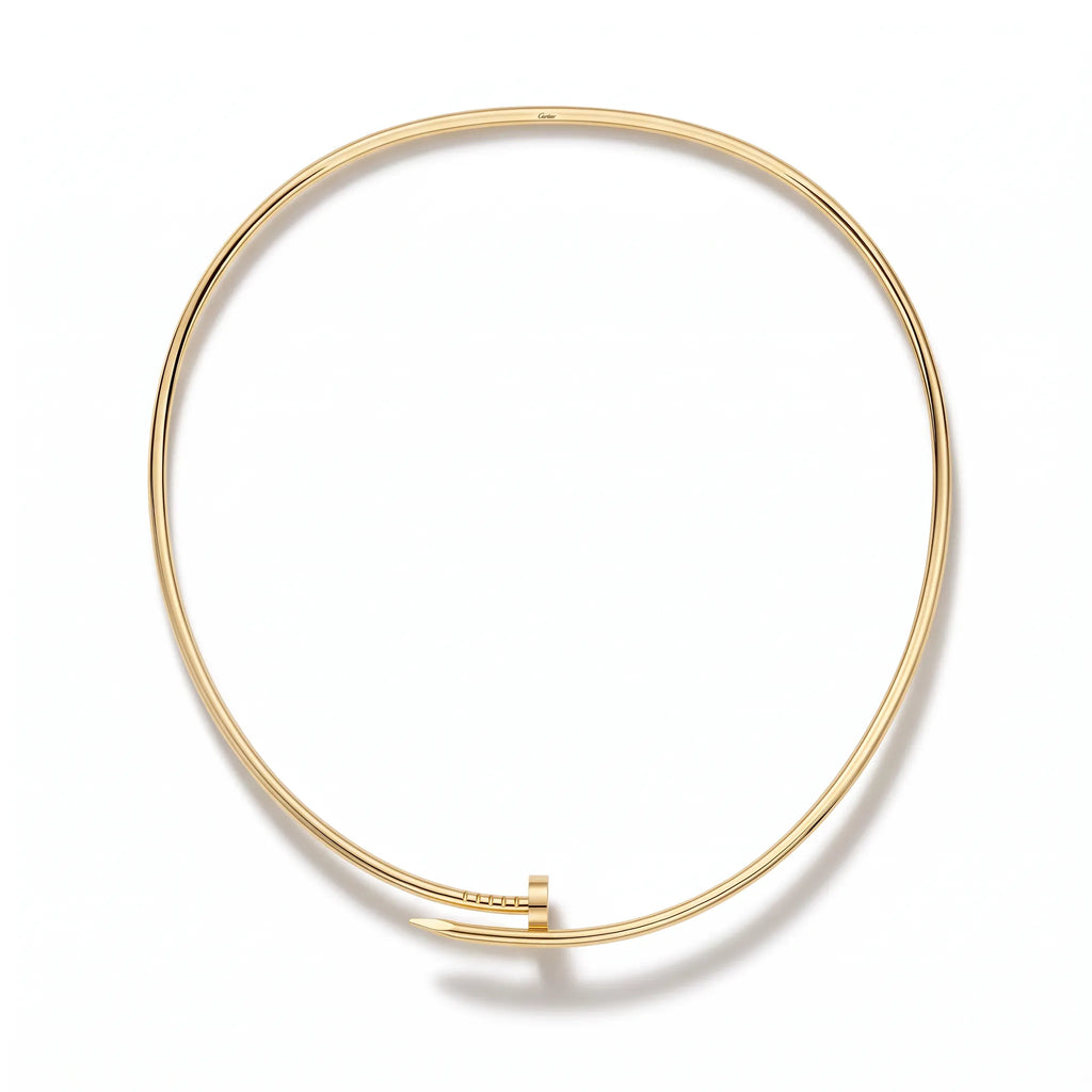 Juste un Clou Nail Torque Necklace