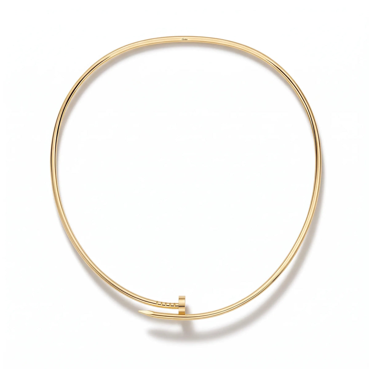 Juste un Clou Nail Torque Necklace