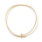 Juste un Clou Nail Torque Necklace