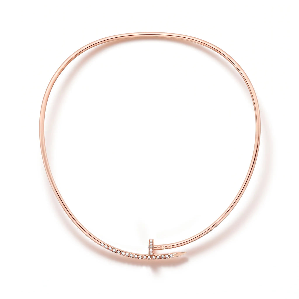 Juste un Clou Nail Torque Necklace