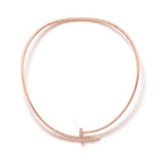 Juste un Clou Nail Torque Necklace