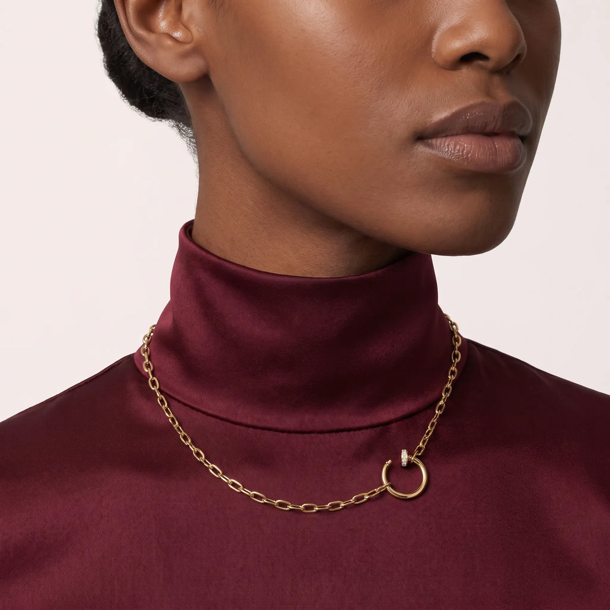 Juste un Clou Oval Link Necklace