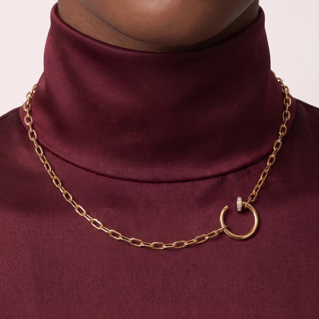 Juste un Clou Oval Link Necklace