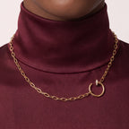 Juste un Clou Oval Link Necklace