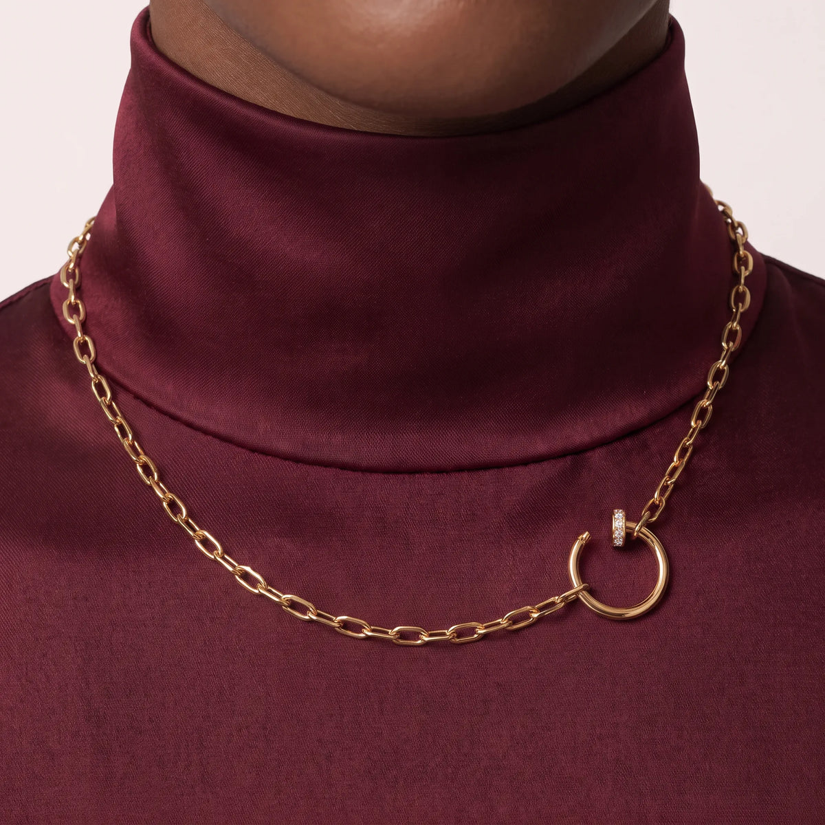 Juste un Clou Oval Link Necklace