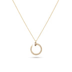 Juste un Clou Pavé Circle Pendant