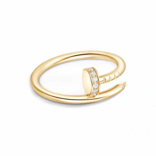 Juste un Clou Pavé Nail Ring