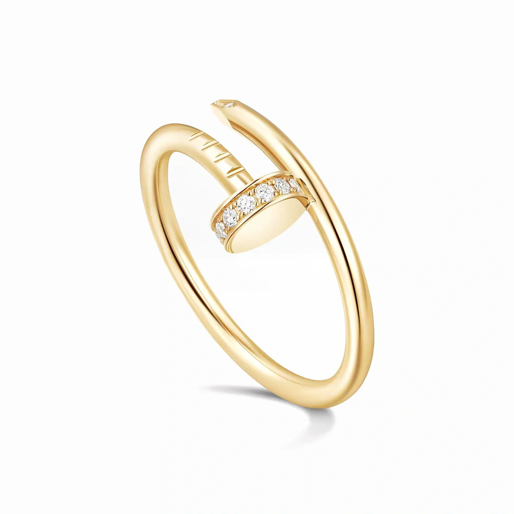 Juste un Clou Pavé Nail Ring