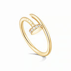 Juste un Clou Pavé Nail Ring