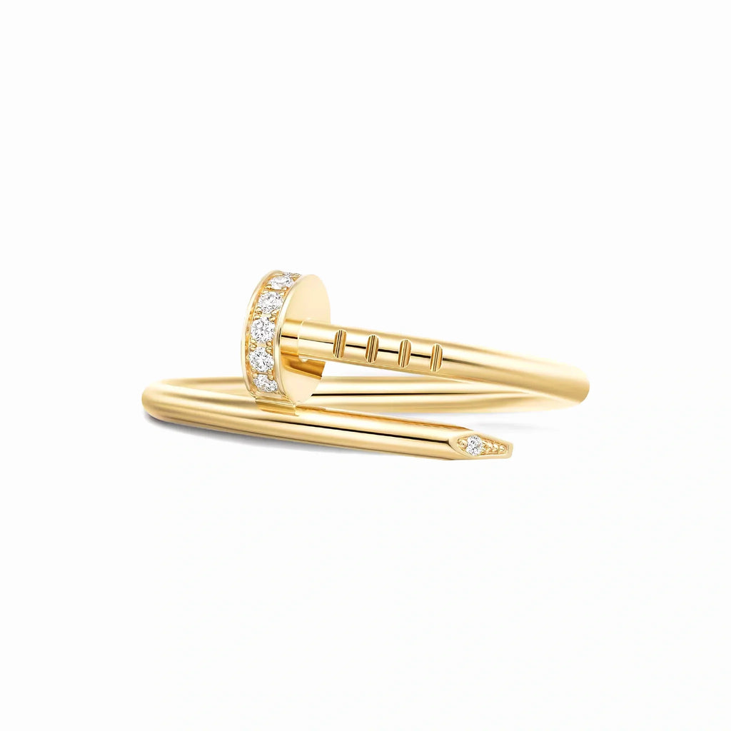 Juste un Clou Pavé Nail Ring