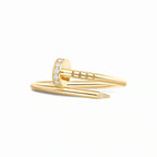 Juste un Clou Pavé Nail Ring