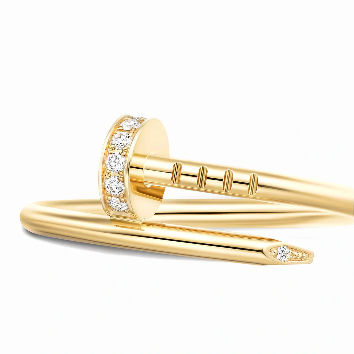 Juste un Clou Pavé Nail Ring