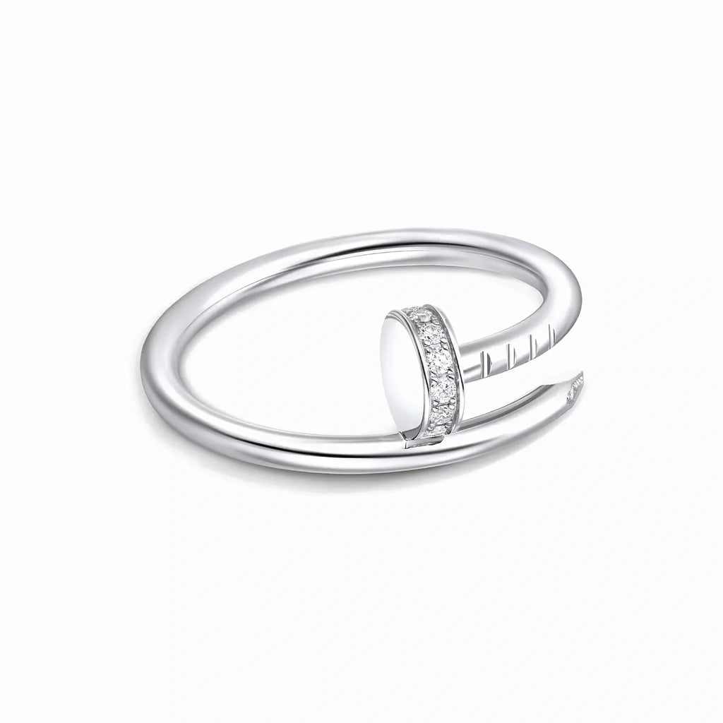 Juste un Clou Pavé Nail Ring