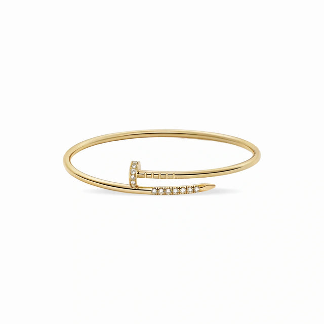 Juste un Clou Stone Nail Bangle