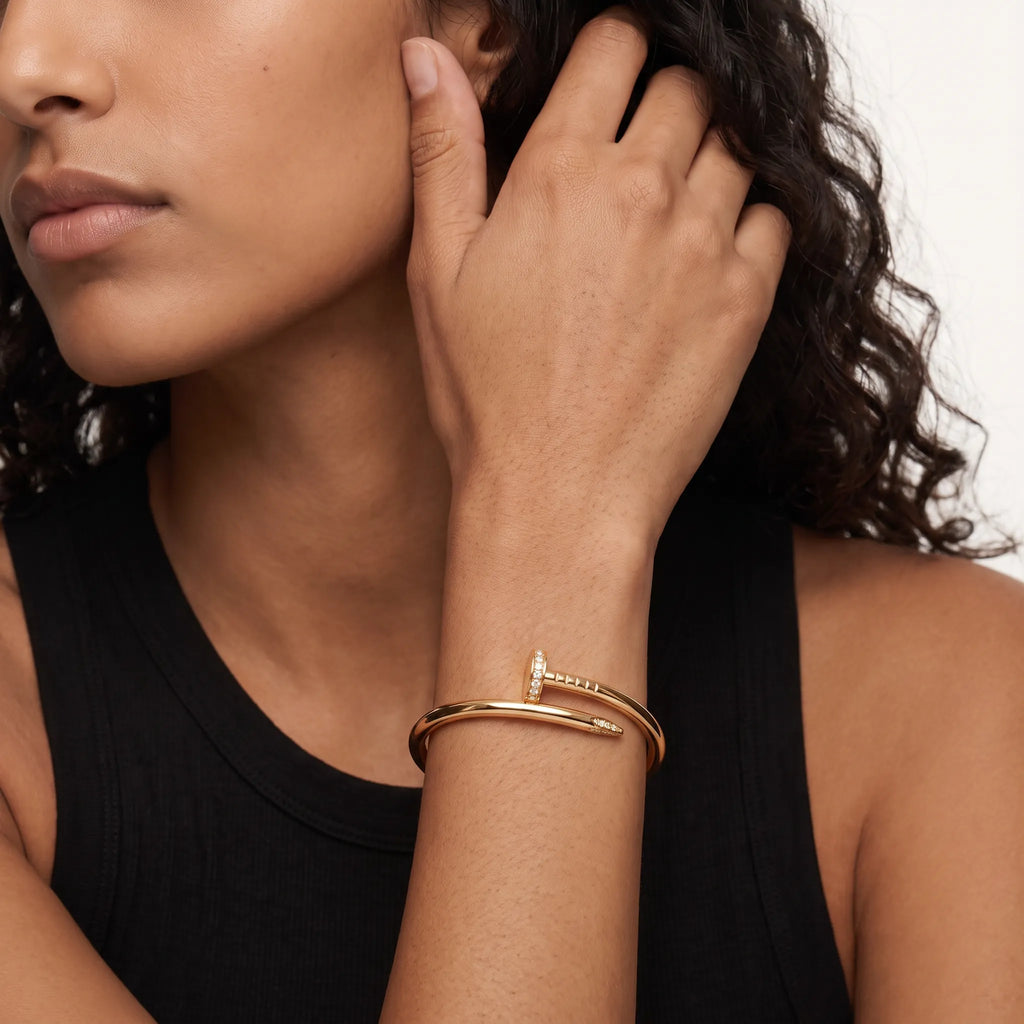 Juste un Clou Tipped Nail Bangle