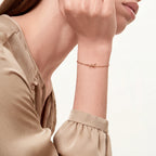 Knot Delicate Fine Chain Bracelet