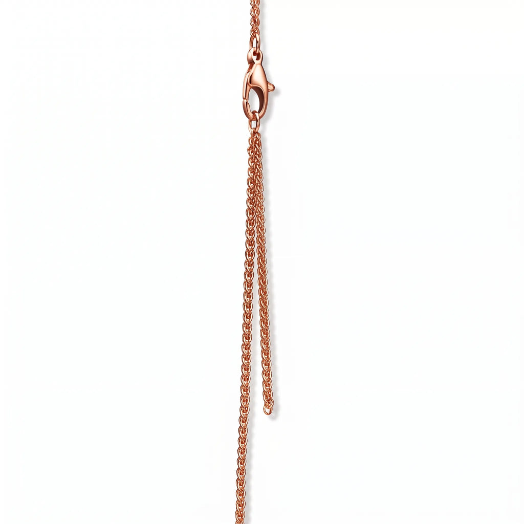 Knot Eternal Sparkle Long Key Pendant Necklace