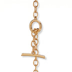 Knot Grace Double Row Pavé Collar Necklace