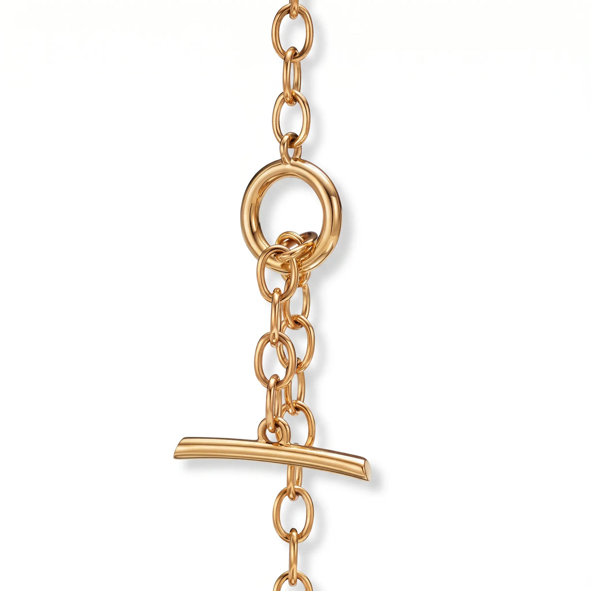 Knot Grace Double Row Pavé Collar Necklace