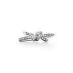 Knot Infinite Open Pavé Ring