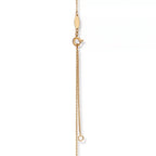 Knot Petite Pavé Fine Chain Pendant Necklace