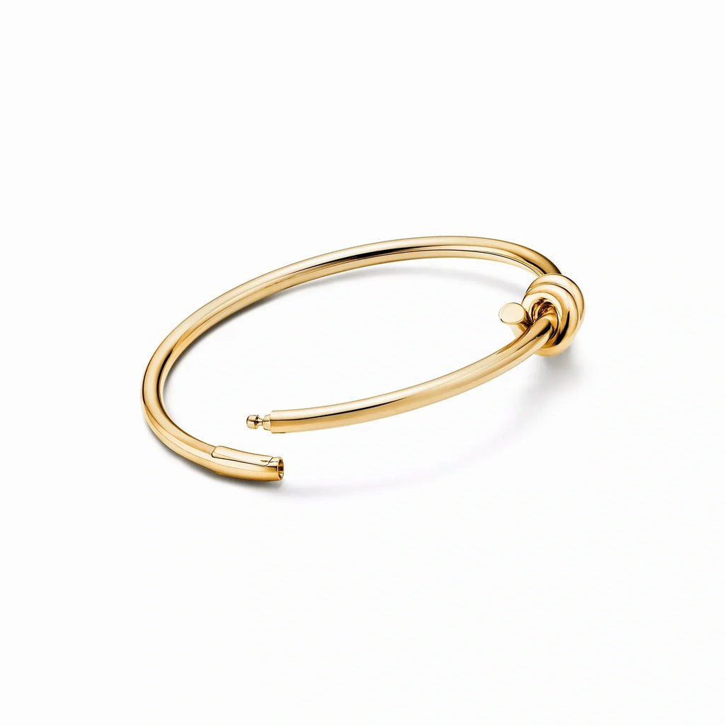 Knot Wire Minimalist Bangle Bracelet