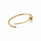Knot Wire Minimalist Bangle Bracelet
