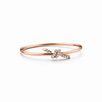 Knot Wire Radiance Pavé Bangle