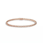 Lignes Essentielles Bezel Tennis Bracelet