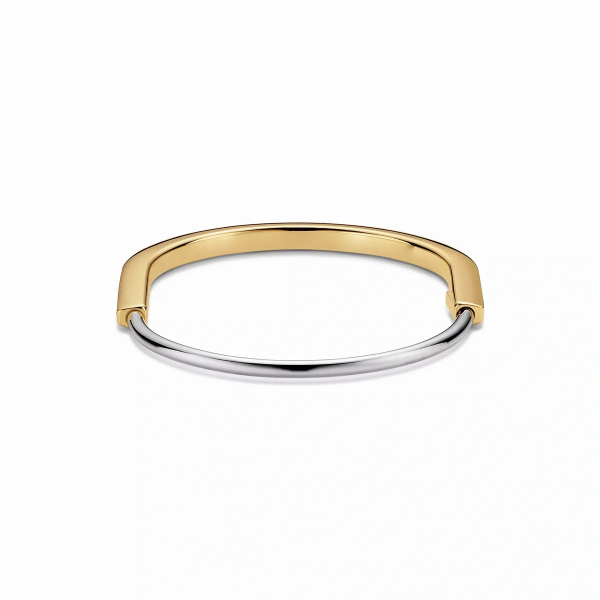 Lock Narrow Pavé Slim Bangle