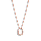 Lock Petite Full Pavé Mini Pendant Necklace