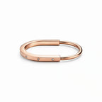 Lock Solstice Stone Accent Bangle