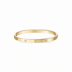 Love Aureon Polished Screw Bangle