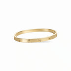 Love Aureon Polished Screw Bangle