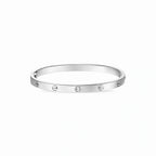 Love Aureon Polished Screw Bangle