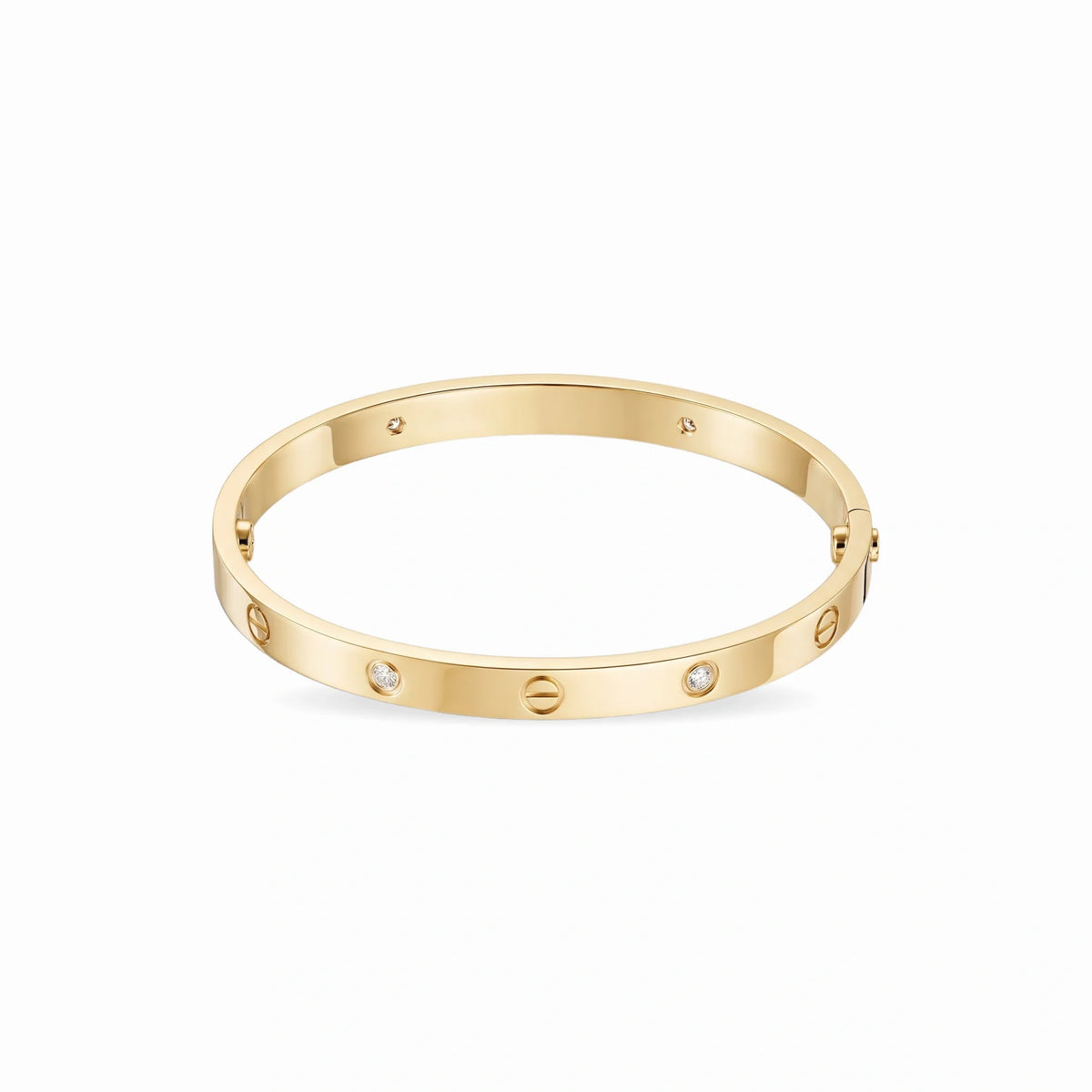 Love Celeste Screw Detail Bangle