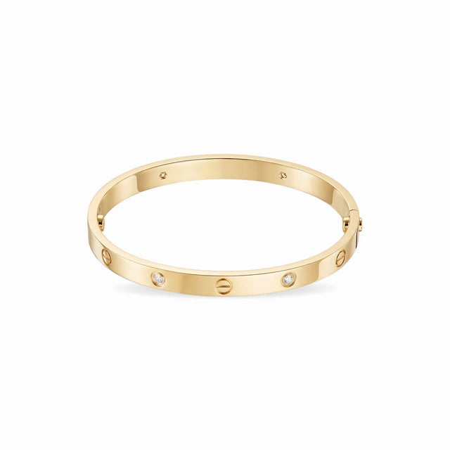 Love Celeste Screw Detail Bangle