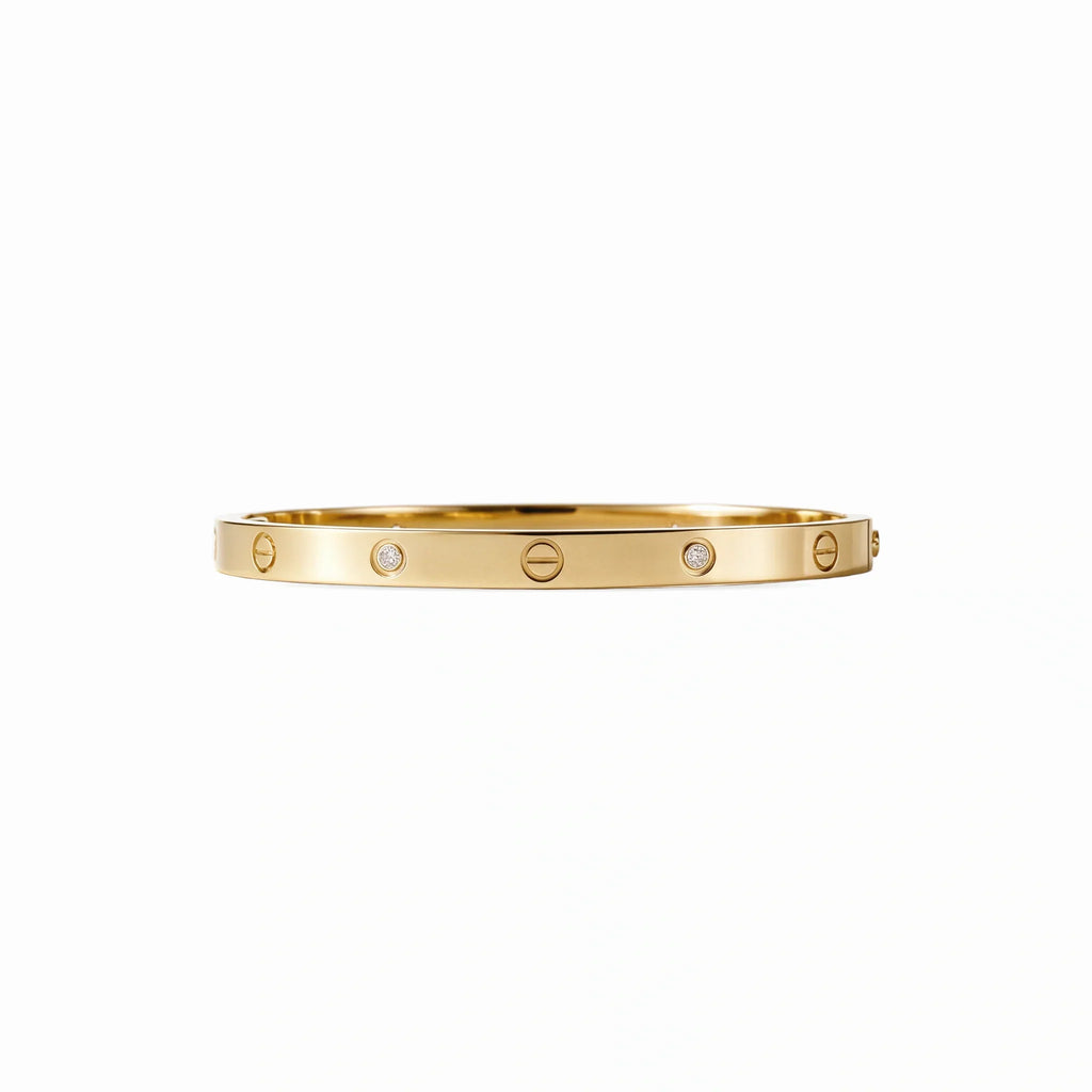 Love Celeste Screw Detail Bangle