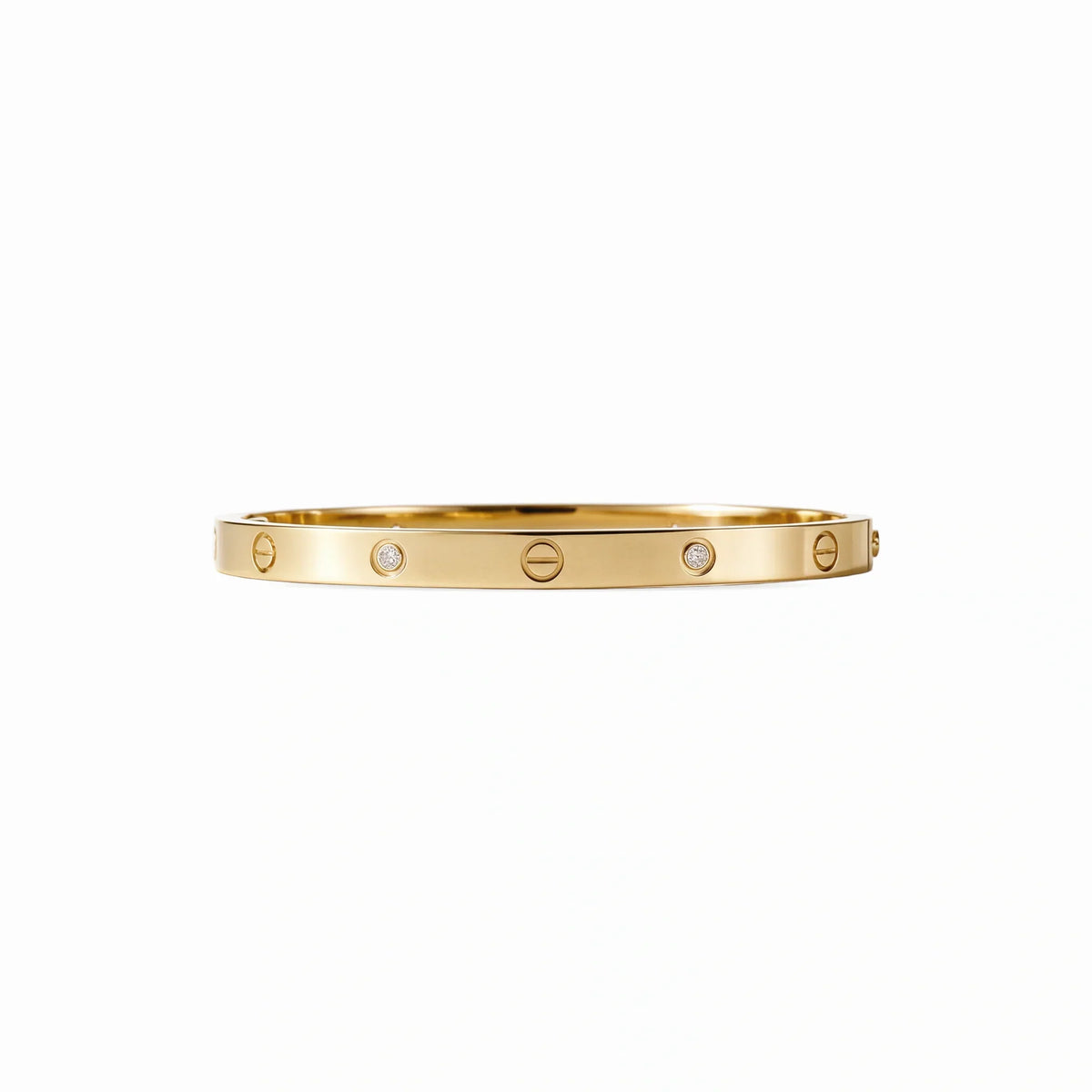 Love Celeste Screw Detail Bangle