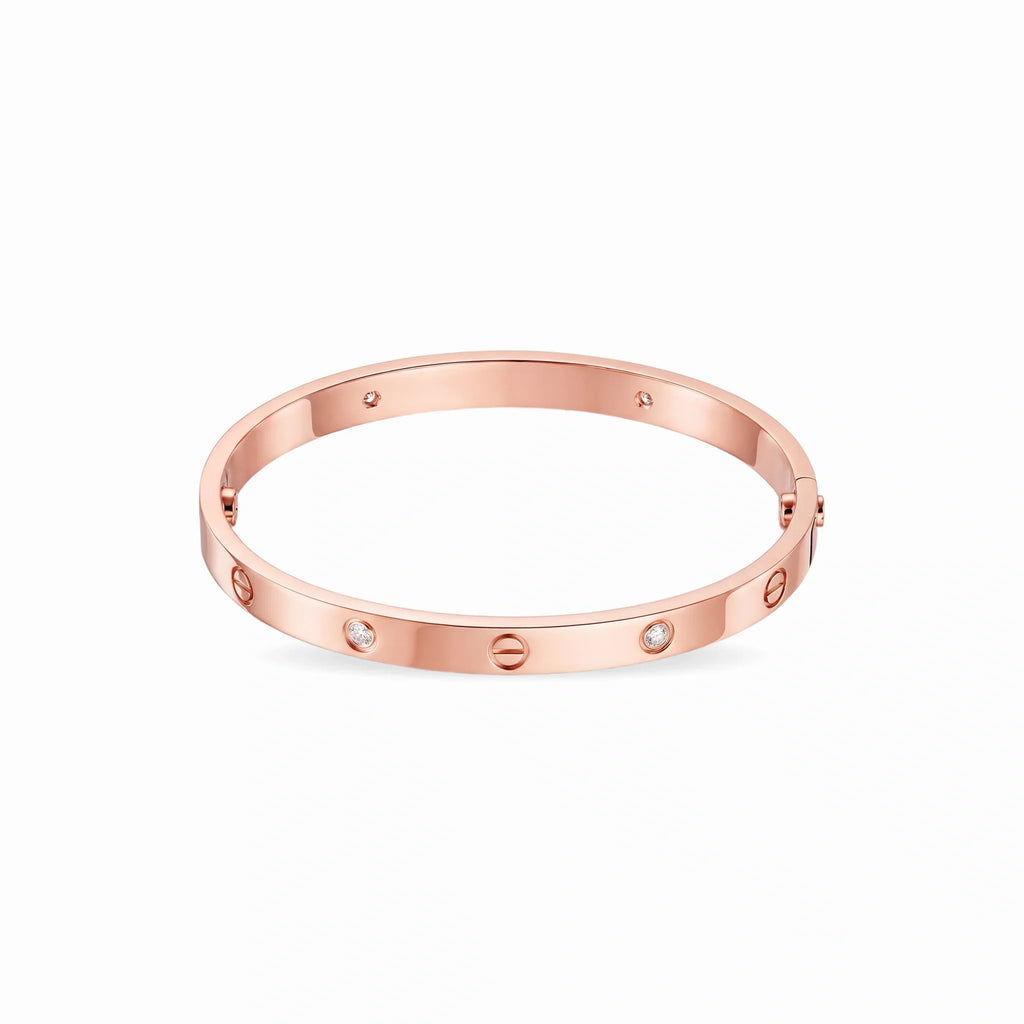 Love Celeste Screw Detail Bangle
