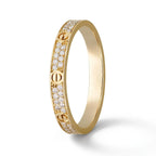 Love Double Row Pavé Ring