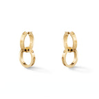 Love Duo Interlocking Hoop Earrings