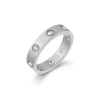 Love Eight Stone Eternity Ring