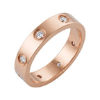 Love Eight Stone Eternity Ring