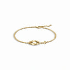 Love Elara Circle Charm Chain Bracelet