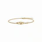 Love Elara Circle Charm Chain Bracelet